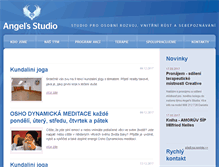 Tablet Screenshot of angelstudio.cz